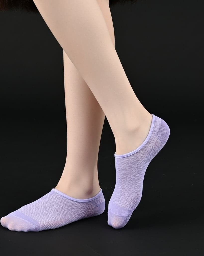 Lilac Low-Cut No-Show Socks – Lightweight & Everyday Comfort