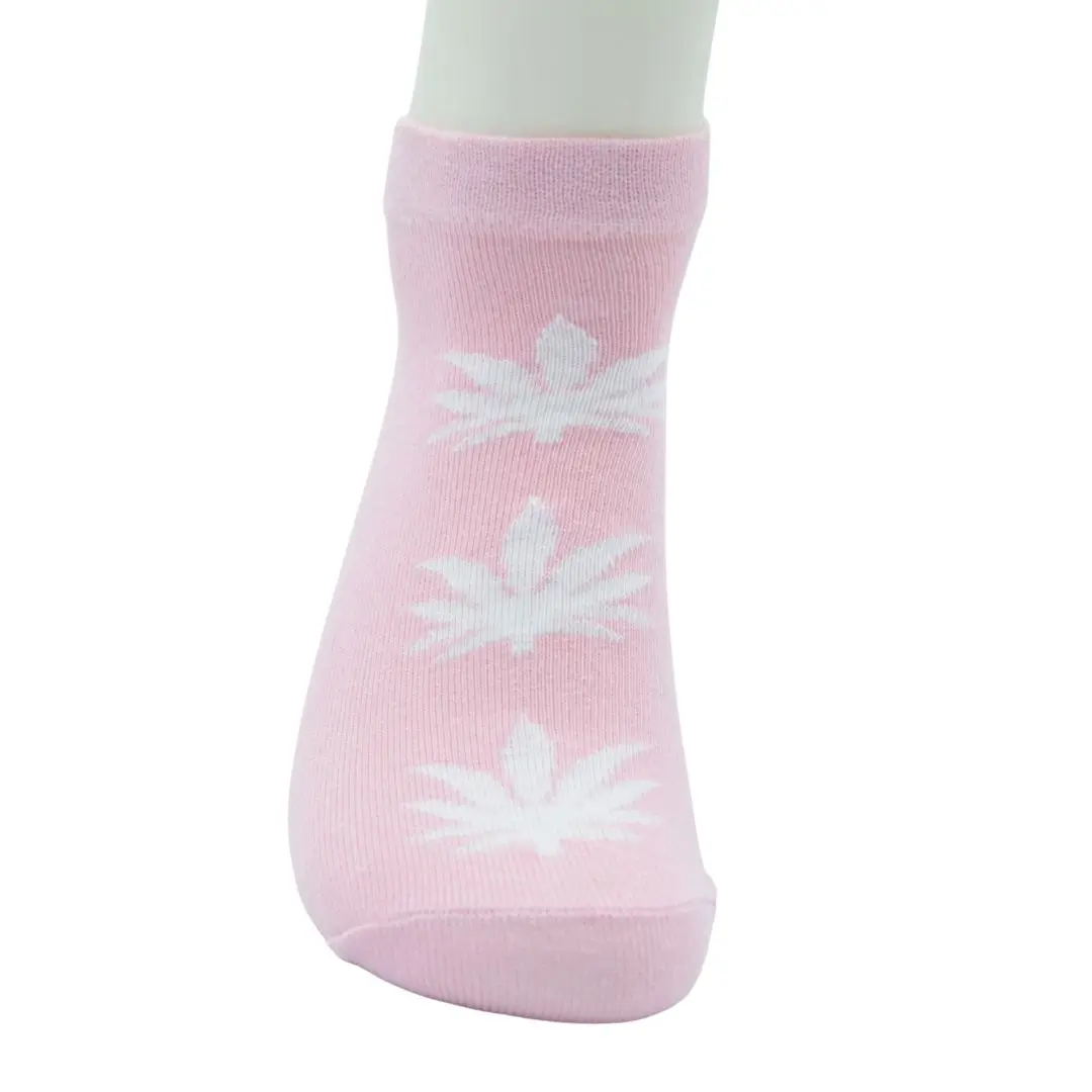 Soft Pink Starburst Ankle Socks - Image 3