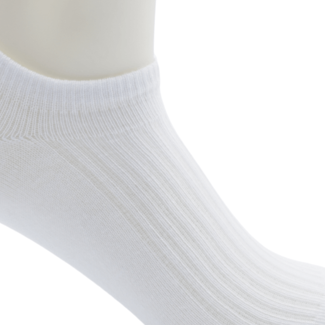 White Ankle Socks – Soft, Breathable & Everyday Comfort - Image 3