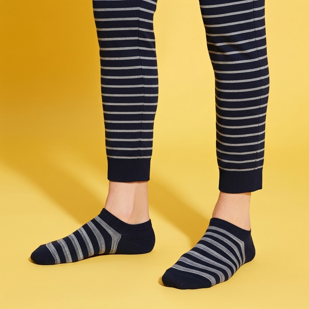 Classic Royal Blue Loafers Socks – Soft, Durable & Everyday Comfort - Image 4