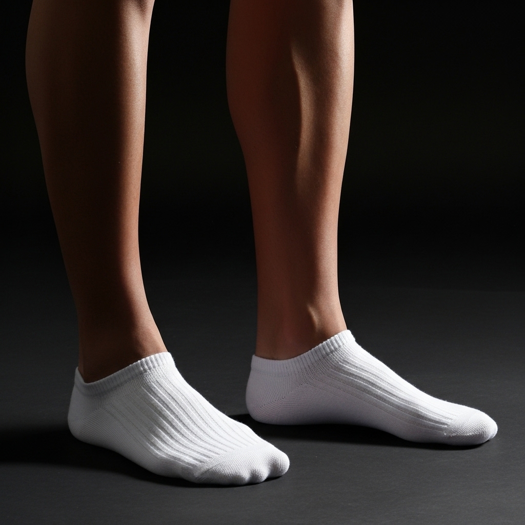 White Ankle Socks – Soft, Breathable & Everyday Comfort