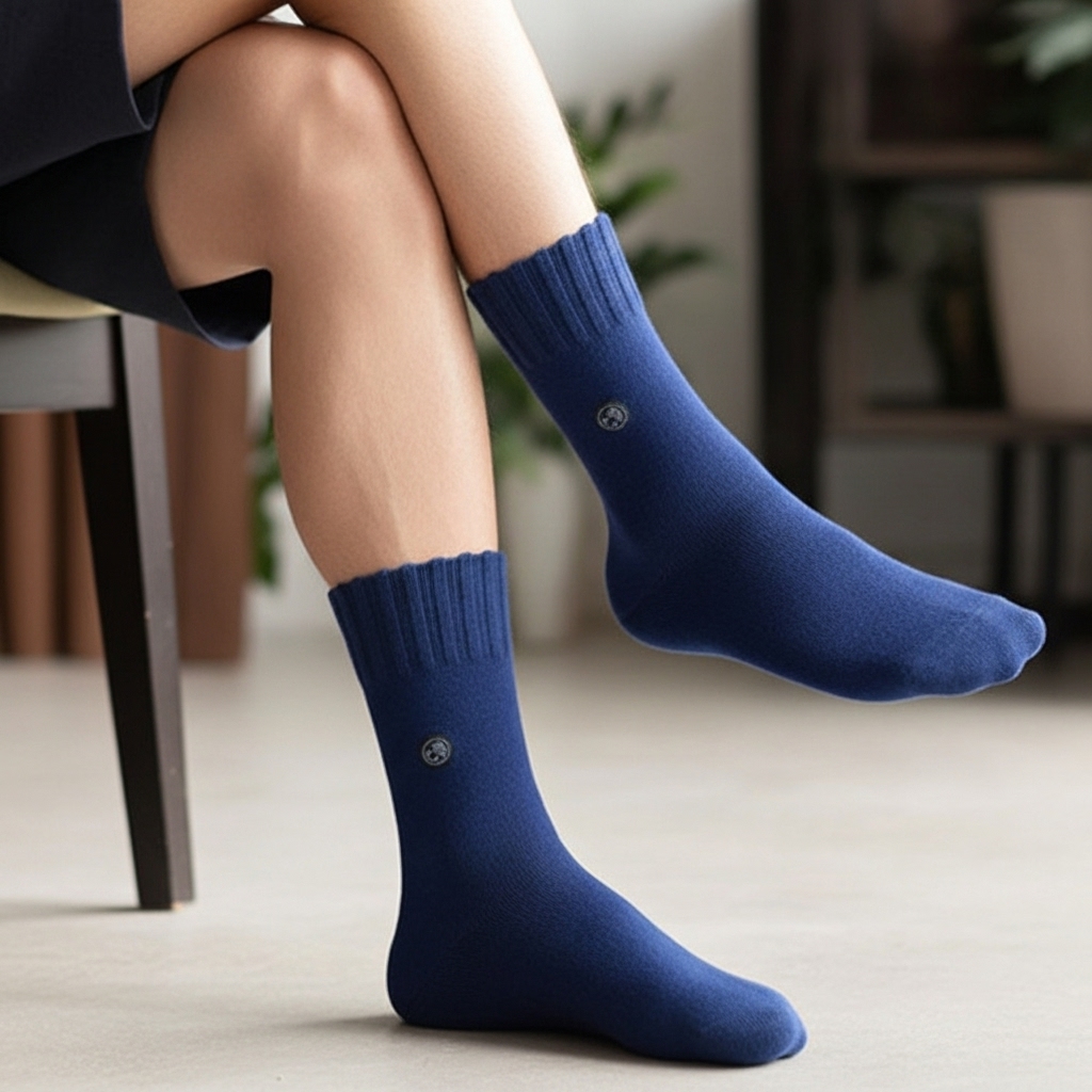 Luxury Wool Socks Gift Box – 4 Pair Set | Premium Warmth & Classic Colors - Image 5
