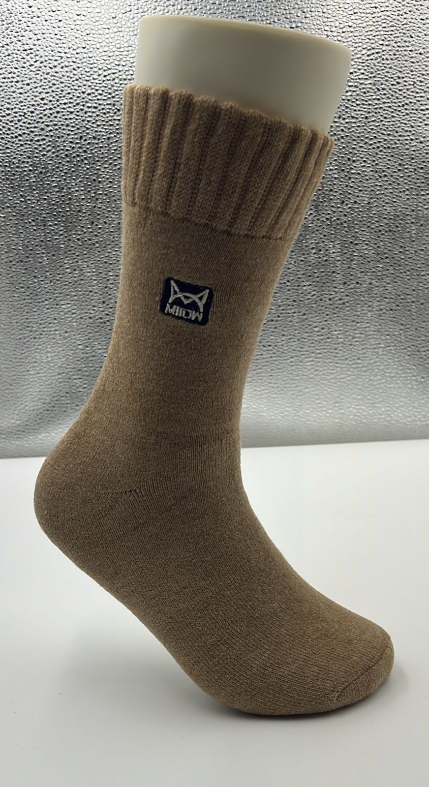 Premium Brown Woolen Winter Socks – Soft, Warm & Cozy Daily Wear - Image 3