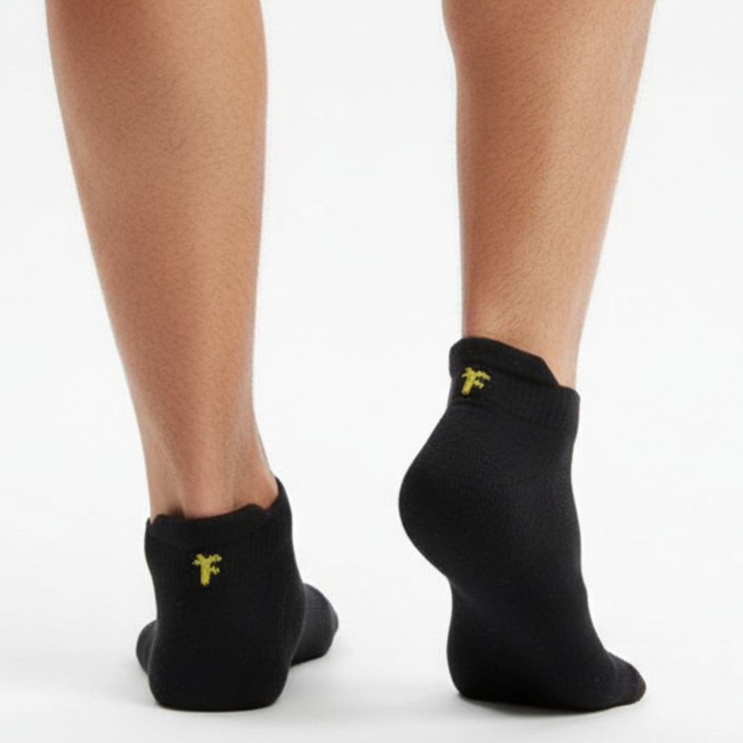 Antimicrobial Cotton Ankle Socks – Pack of 2